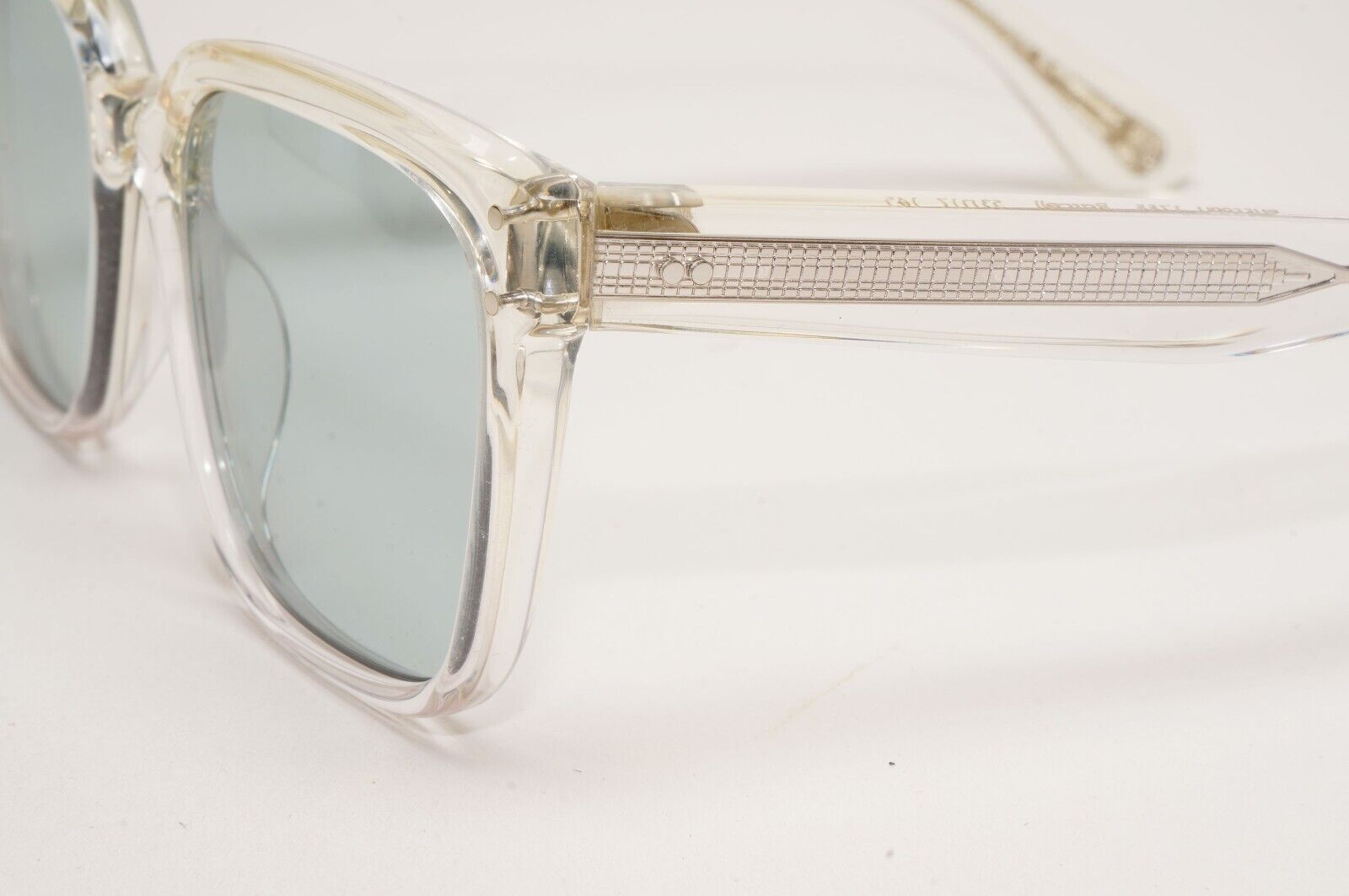 Oliver Peoples Sunglasses Parcell Transparent Clear Blue Square OV 5502U 1755