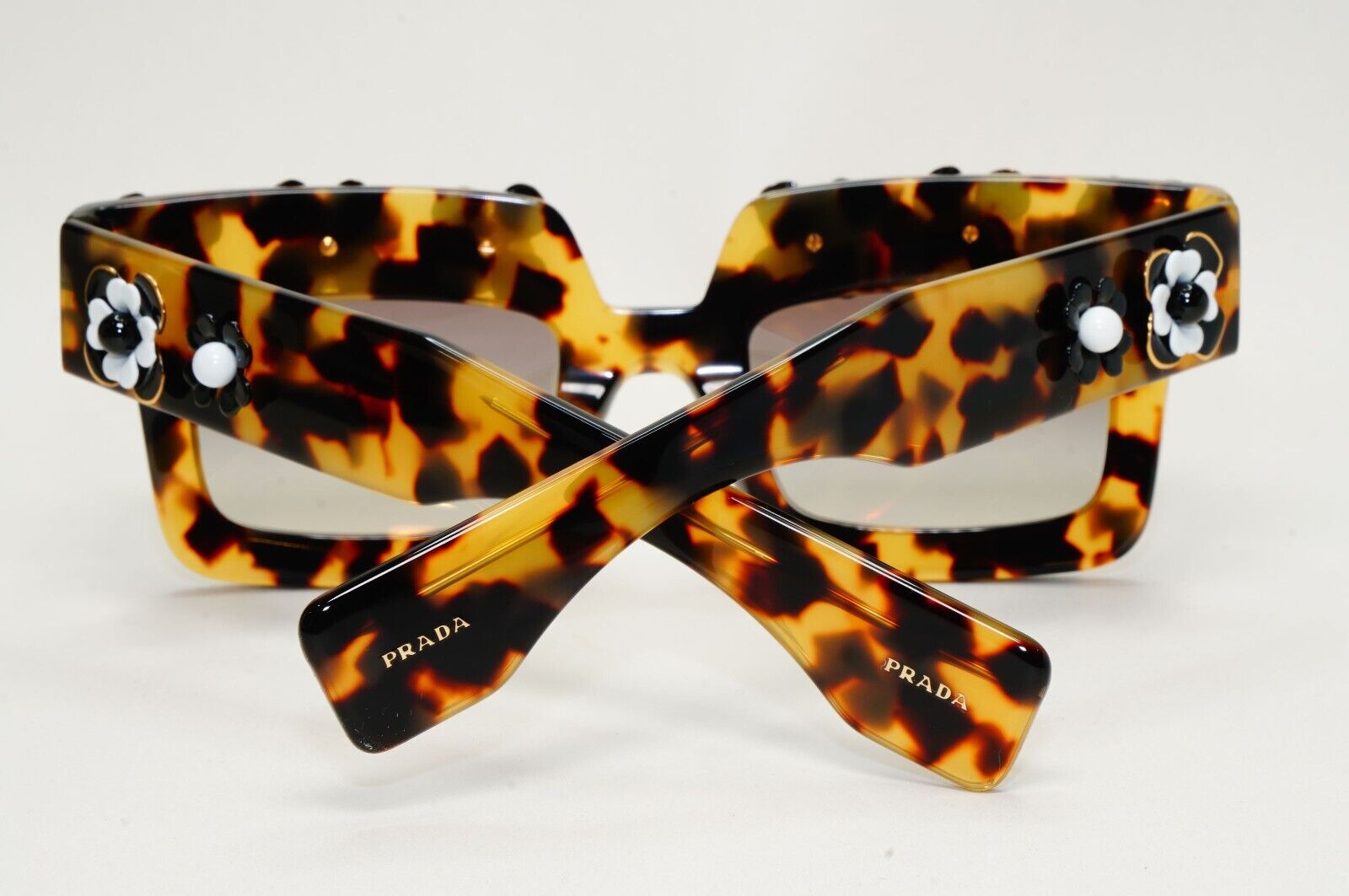Prada Sunglasses 2014 Limited Edition Poeme Flowers Brown PR25PS SPR 25P 7S0-0A7