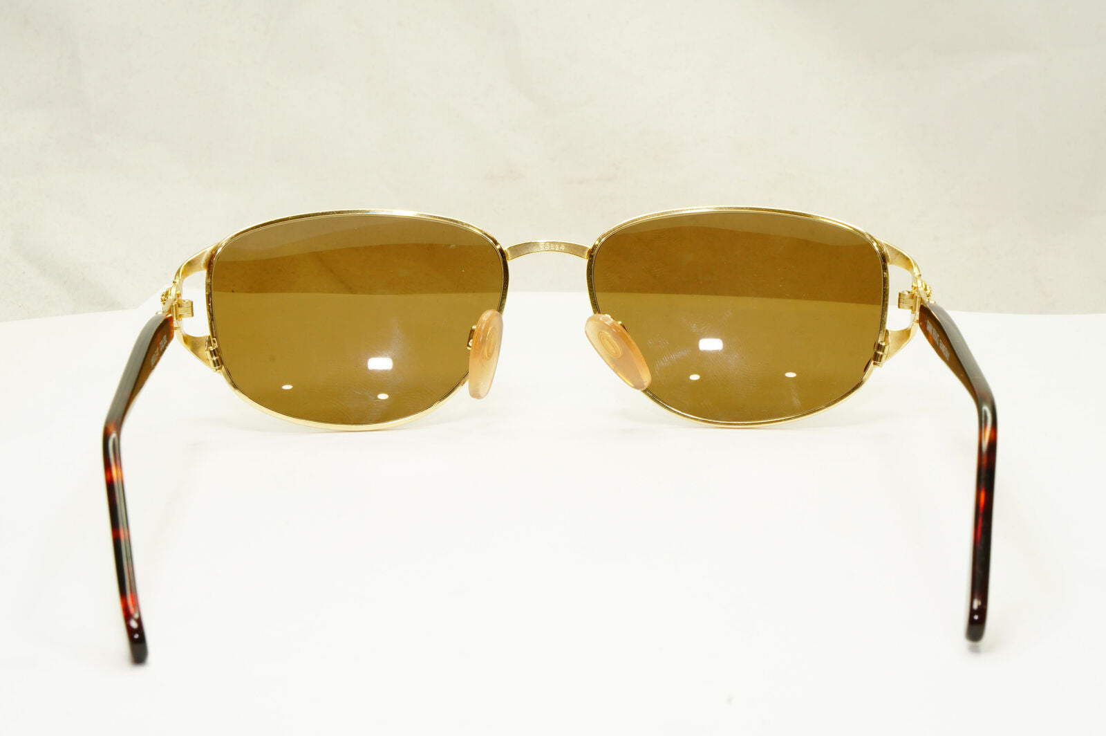 Gianni Versace 1995 Vintage Gold Medusa Brown Retro Sunglasses MOD G41 COL 03L B