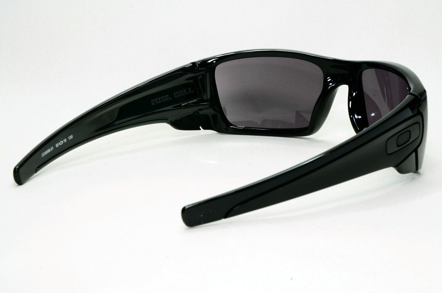 Oakley Sunglasses Fuel Cell Black Polished Warm Grey OO 9096 01 Wrap 60mm