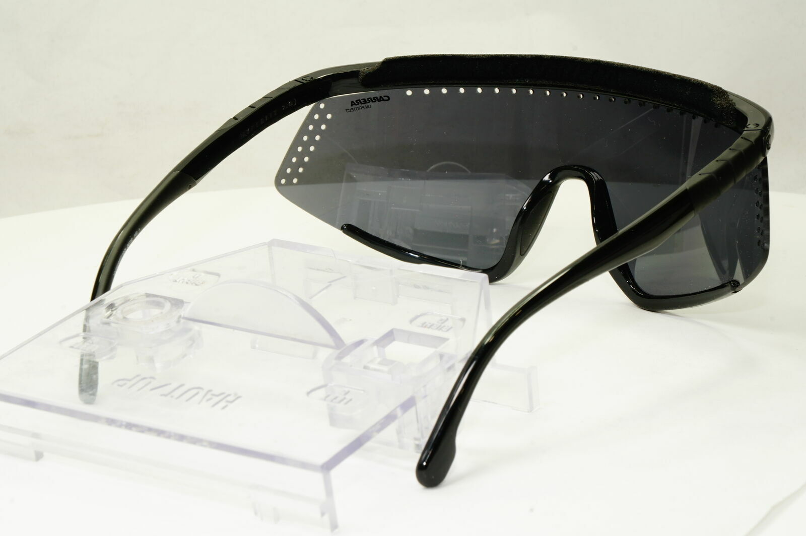 Carrera Black Shield Sunglasses Hyperfit 10 Designer Sport Cycling Visor 807IR