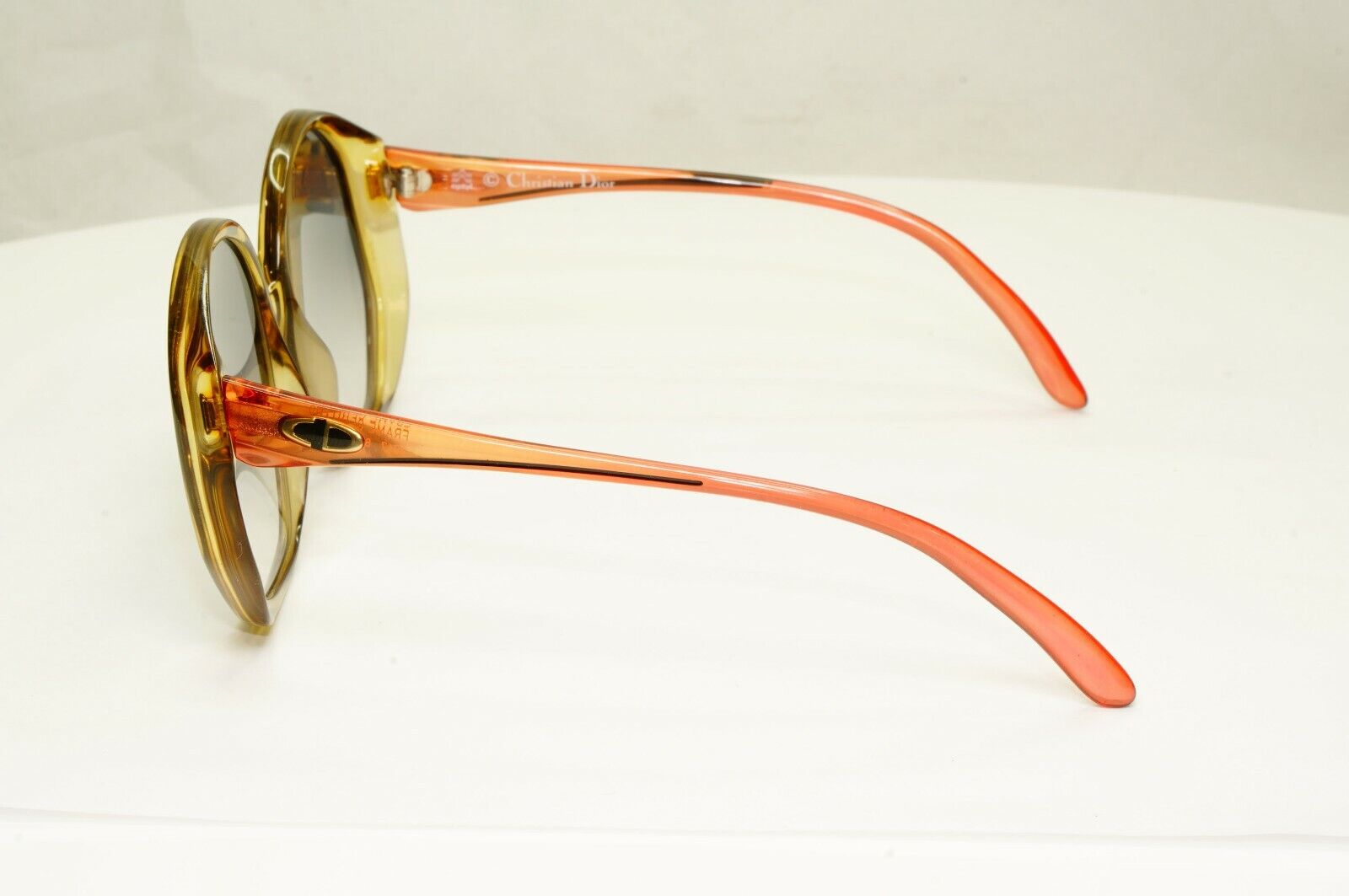 Christian Dior Brown Germany 1990s Womens Vintage Sunglasses 2407 80 36427