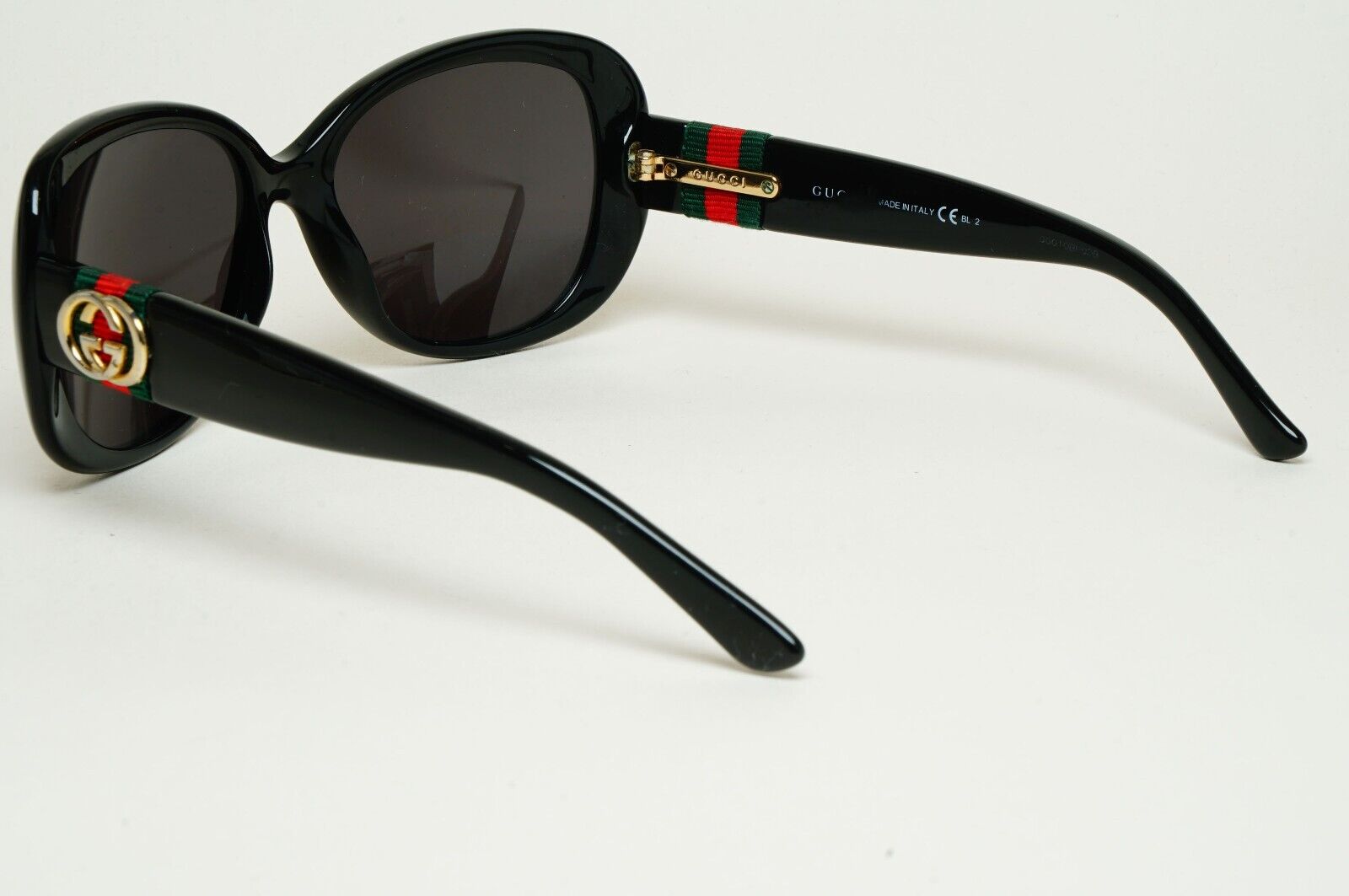 Gucci Sunglasses 2013 Vintage Ribbon Red Green Black GG 3644/S D28ED 210125