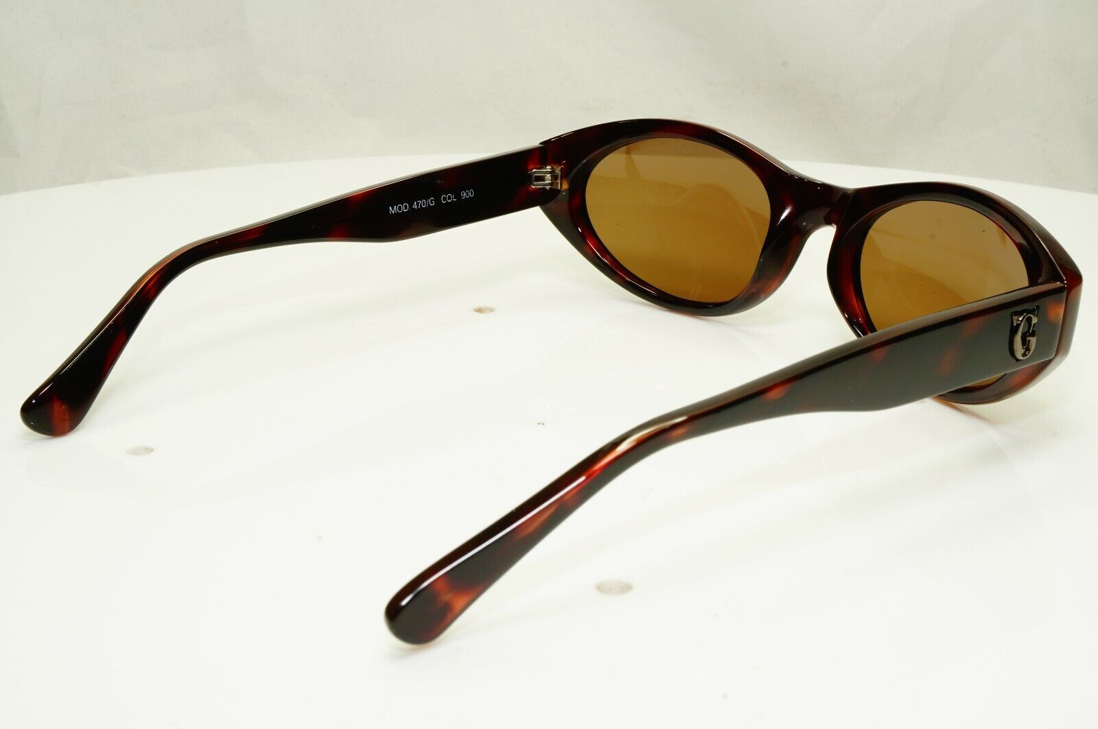 Gianni Versace 1996 Unisex Vintage Brown Sunglasses GV MOD 470/G COL 900