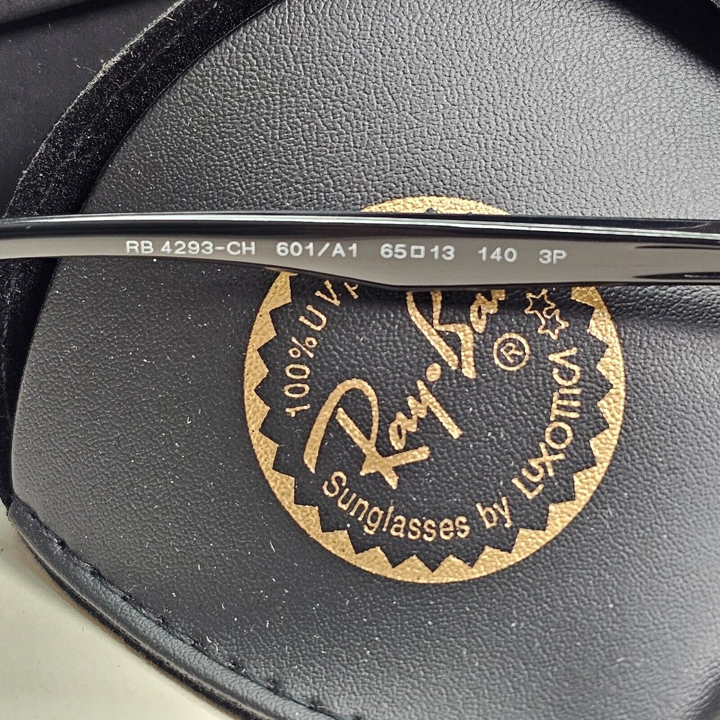 Ray-Ban Sunglasses Chromance Blue Mirror Polarised Pilot Wrap RB 4293-CH 601/A1