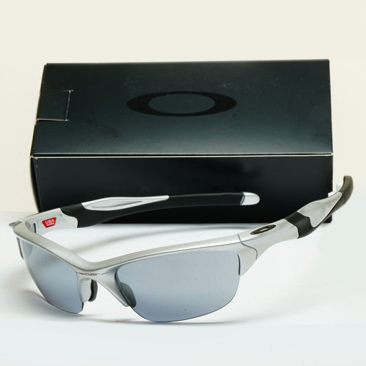 Oakley Sunglasses Half Jacket 2.0 (A) Silver Slate Iridium Wrap OO 9153 02 62mm