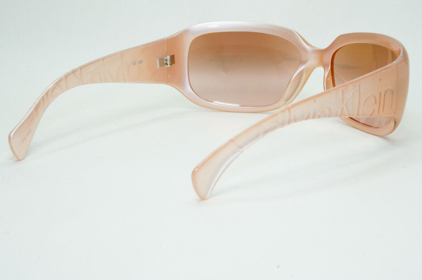 Calvin Klein Sunglasses 2005 Vintage Nude Beige Brown Unisex 838S 112 121124