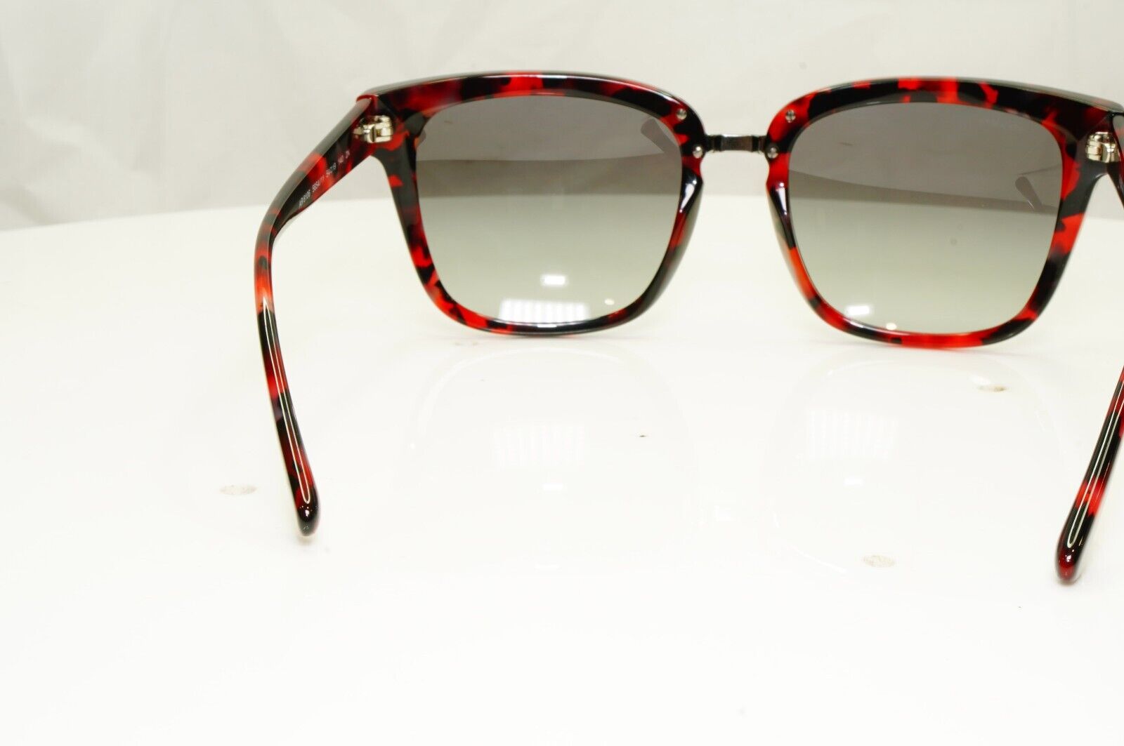 Giorgio Armani Sunglasses Black Red Marble Grey Square AR 8106 5654/11 110823