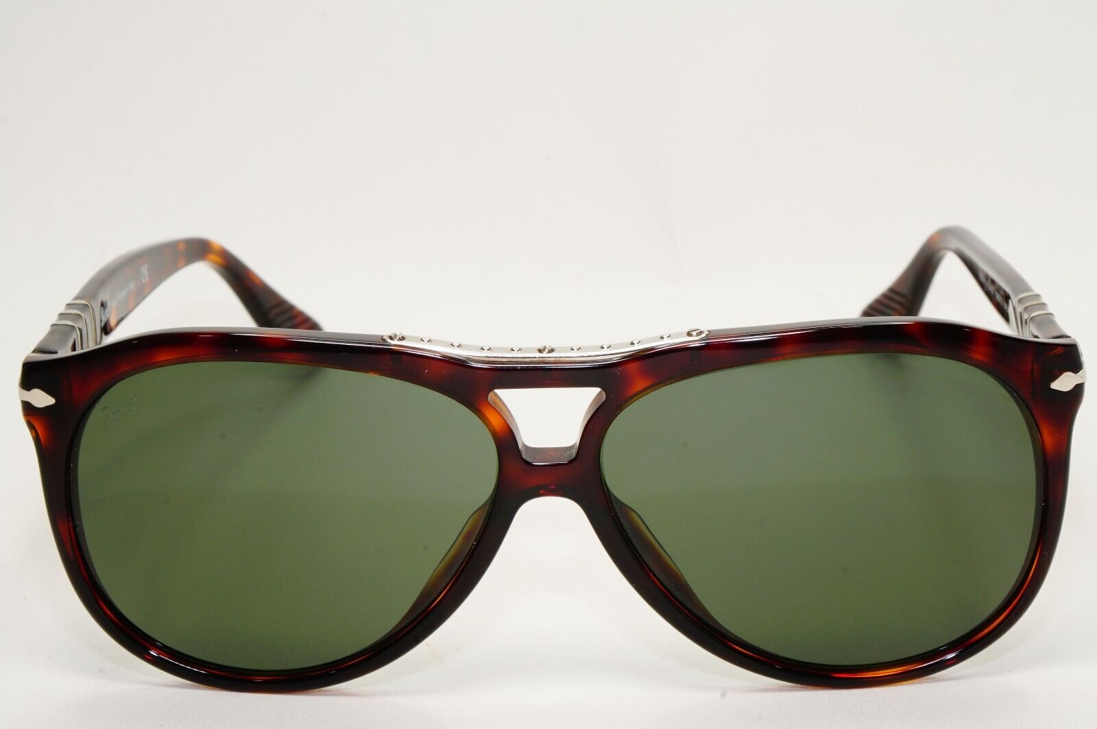 Persol Sunglasses 2011 Roadster Brown Tortoise Green Square 3008-S 24/31 58mm