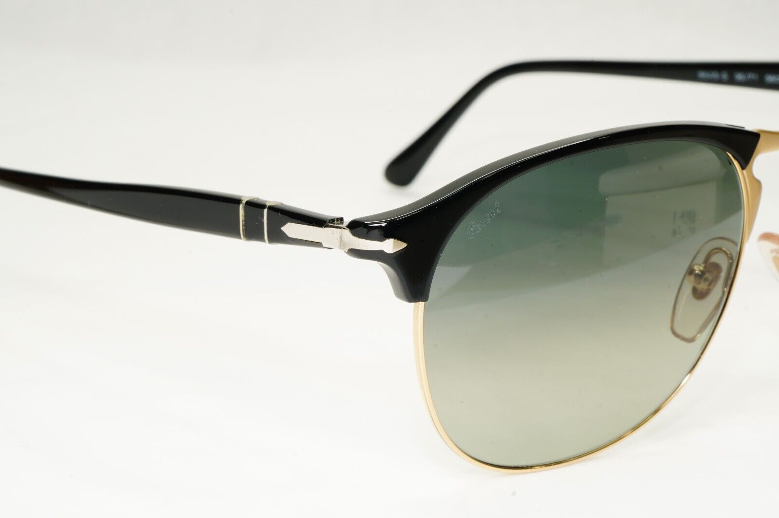 Persol Sunglasses 2015 Black Grey Gradient Pilot Vintage 8649-S 95/71 56mm