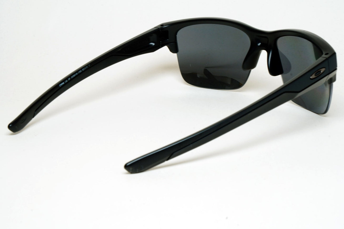 Oakley Sunglasses Polarized Thinklink Black Matte Iridium Grey Square OO 9316 11