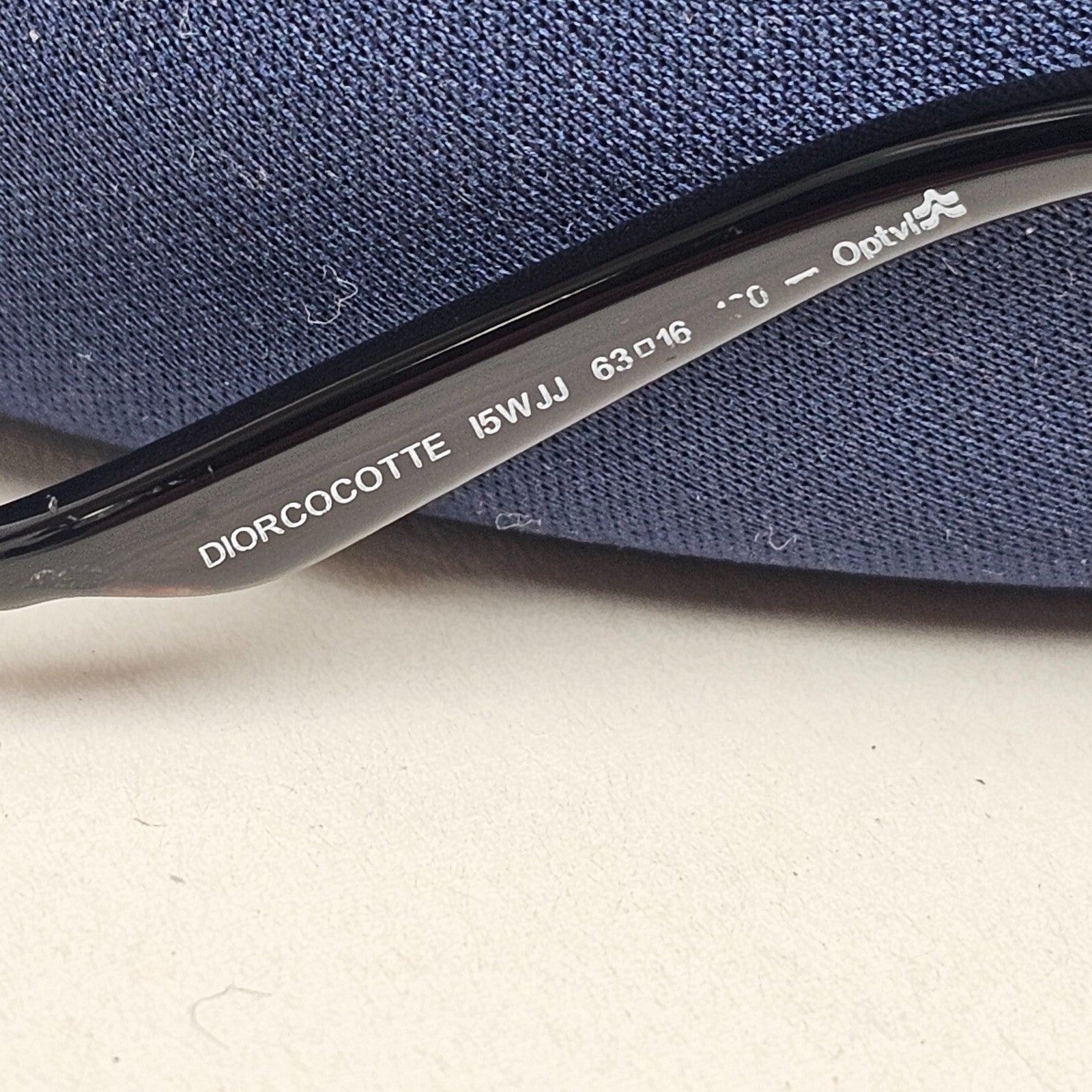 Dior Sunglasses Cocotte Black Square Large Glossy I5WJJ 63mm 130225