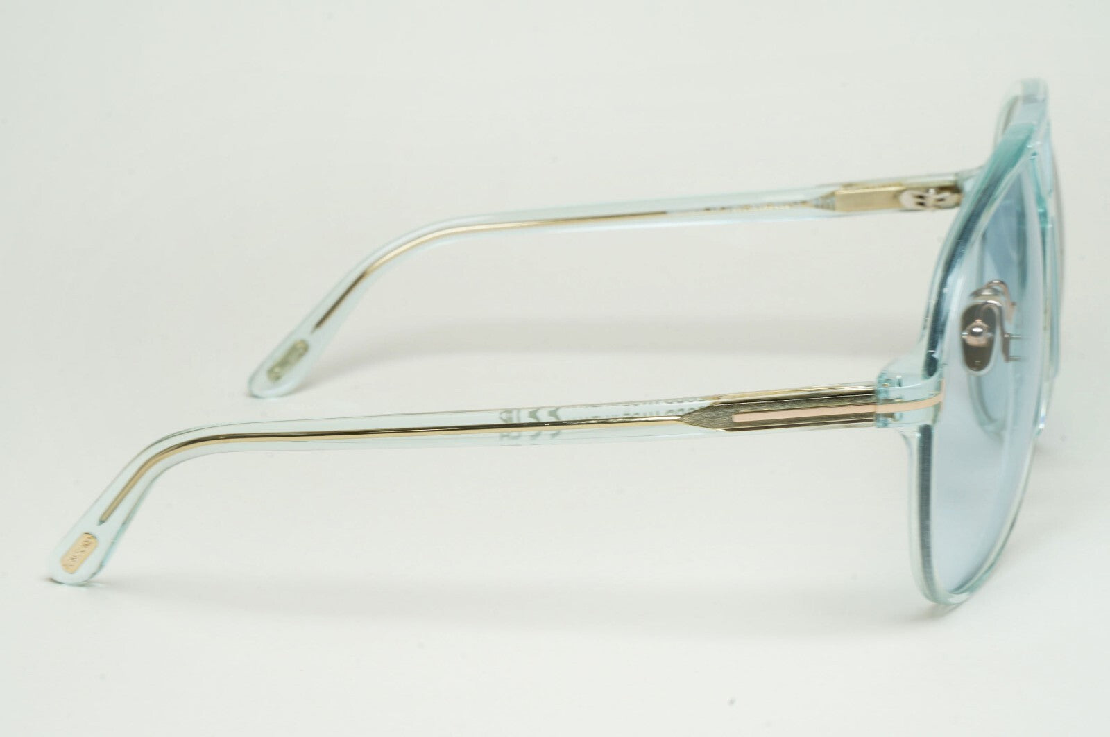 Tom Ford Sunglasses Bertrand Light Blue Oversized Pilot FT1061 TF 1061 84V
