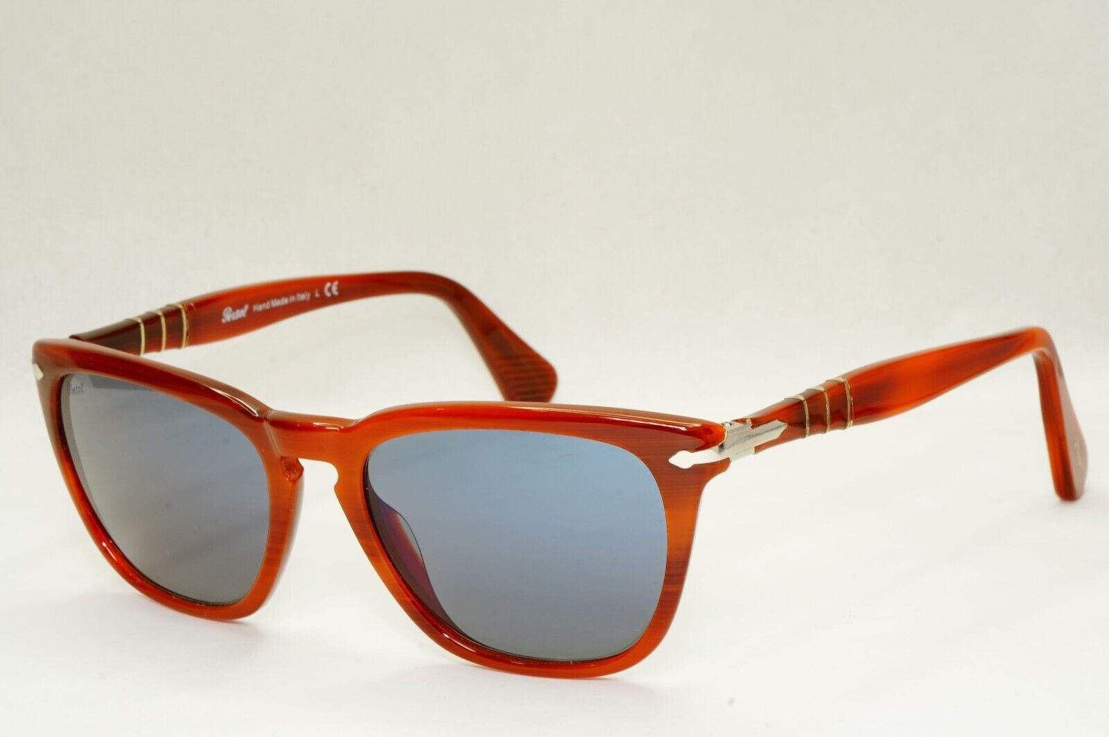 Persol Sunglasses 2012 Capri Edition Blue Brown Square 3024-S 957/56 52mm