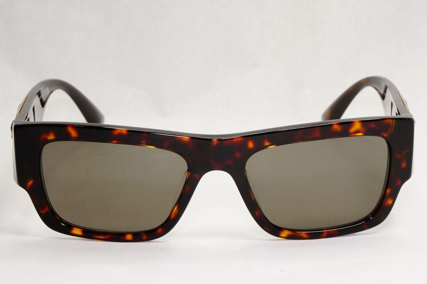 Versace Sunglasses Brown Square Tortoise Havana Gold MOD VE 4416-U 108/3 53mm