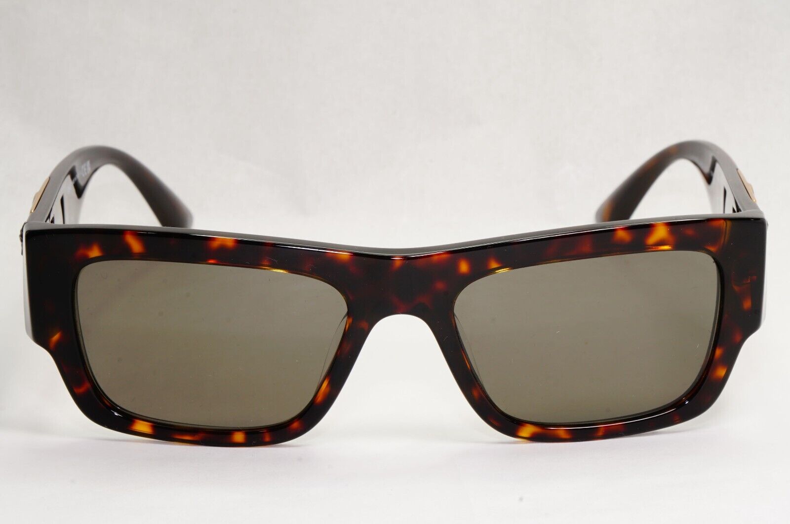 Versace Sunglasses Brown Square Tortoise Havana Gold MOD VE 4416-U 108/3 53mm