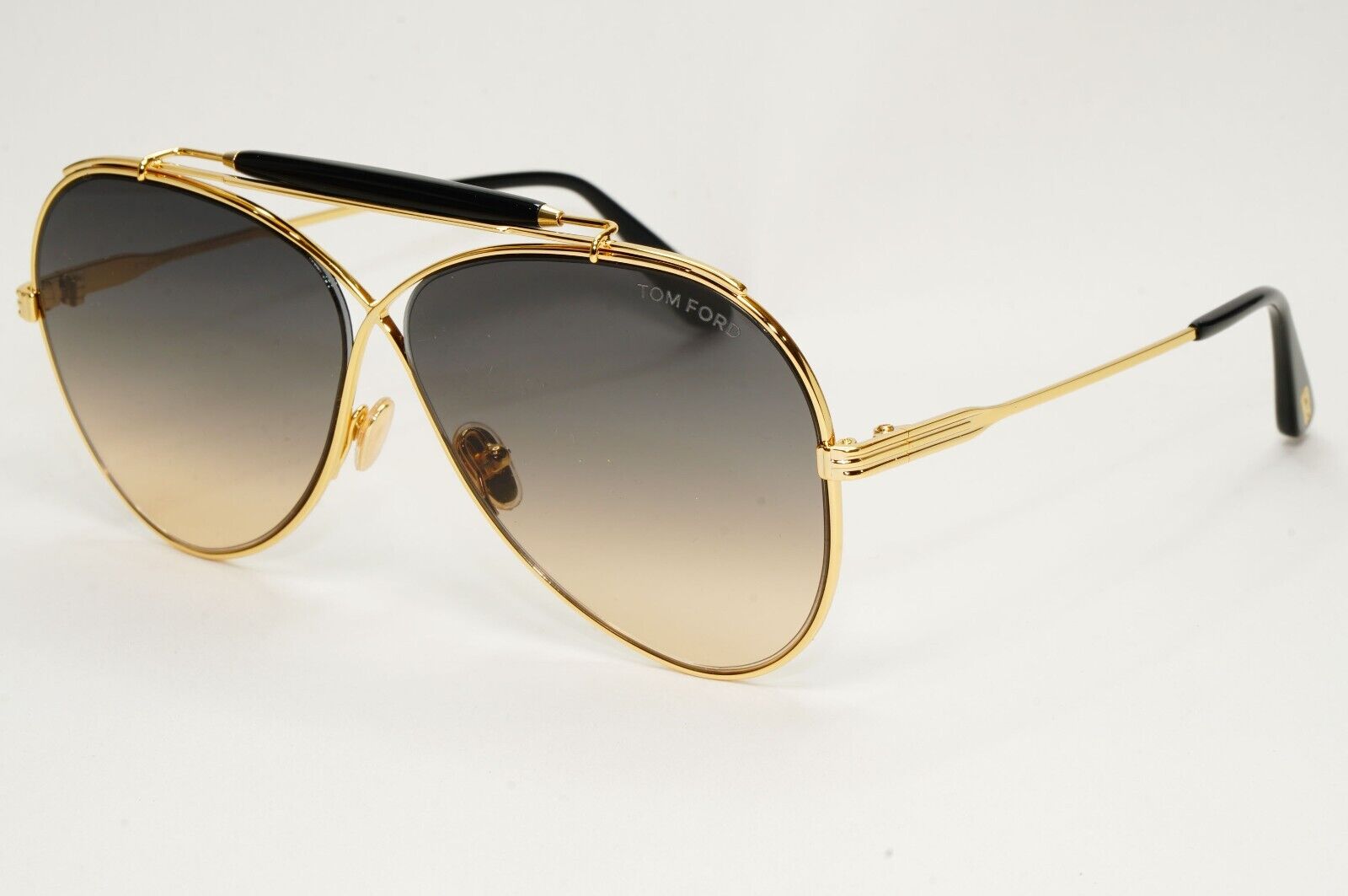 Tom Ford Sunglasses Holden Gold Pilot Grey Gradient Unisex FT0818 TF 818 30B