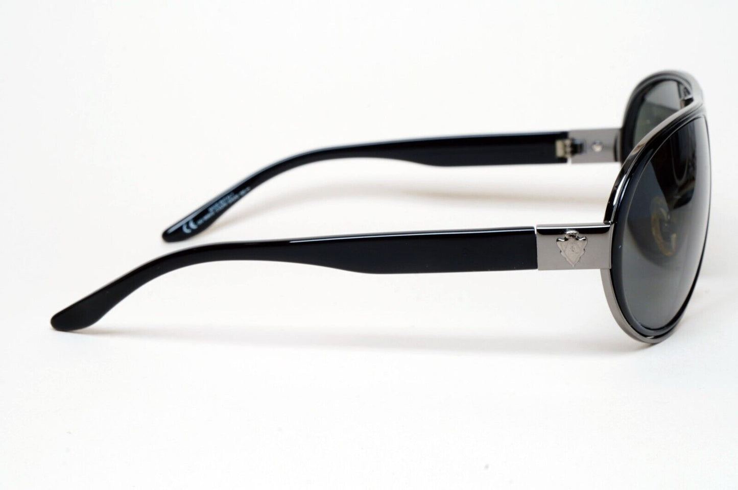 Gucci Sunglasses 2003 Vintage Black Pilot Grey Unisex GG 1890/S CVLP9 060125