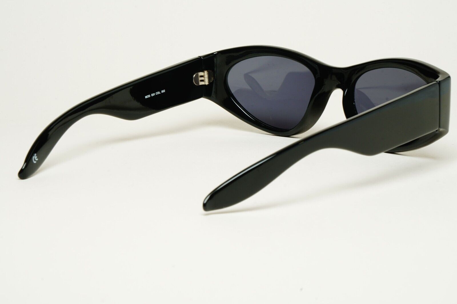 Versus Sunglasses 1996 by Gianni Versace Vintage Black Grey MOD E01 COL 852