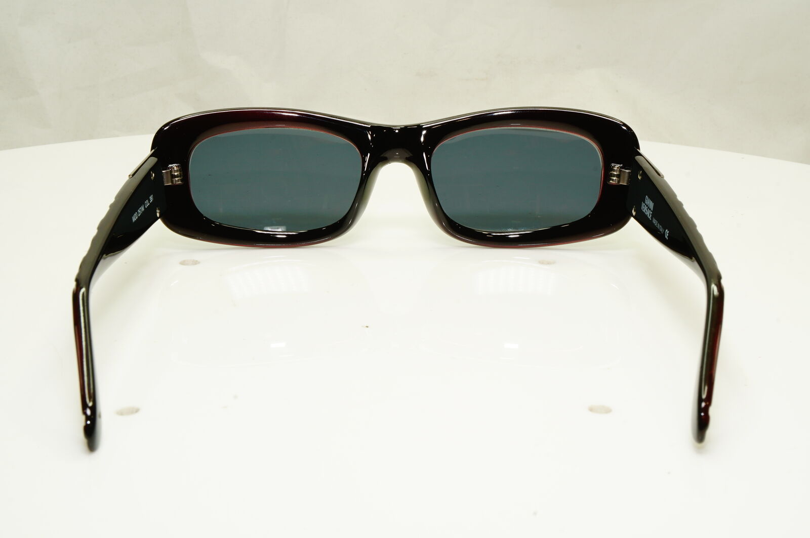 Gianni Versace 1996 Unisex Vintage Brown Medusa Sunglasses MOD 257/M COL 381