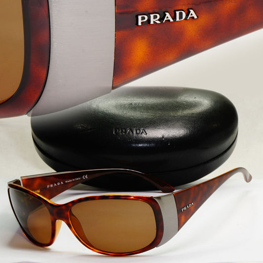 Prada Sunglasses 2005 Vintage Brown Tortoiseshell PR07GS SPR 07G 2AU-2Z1 060324