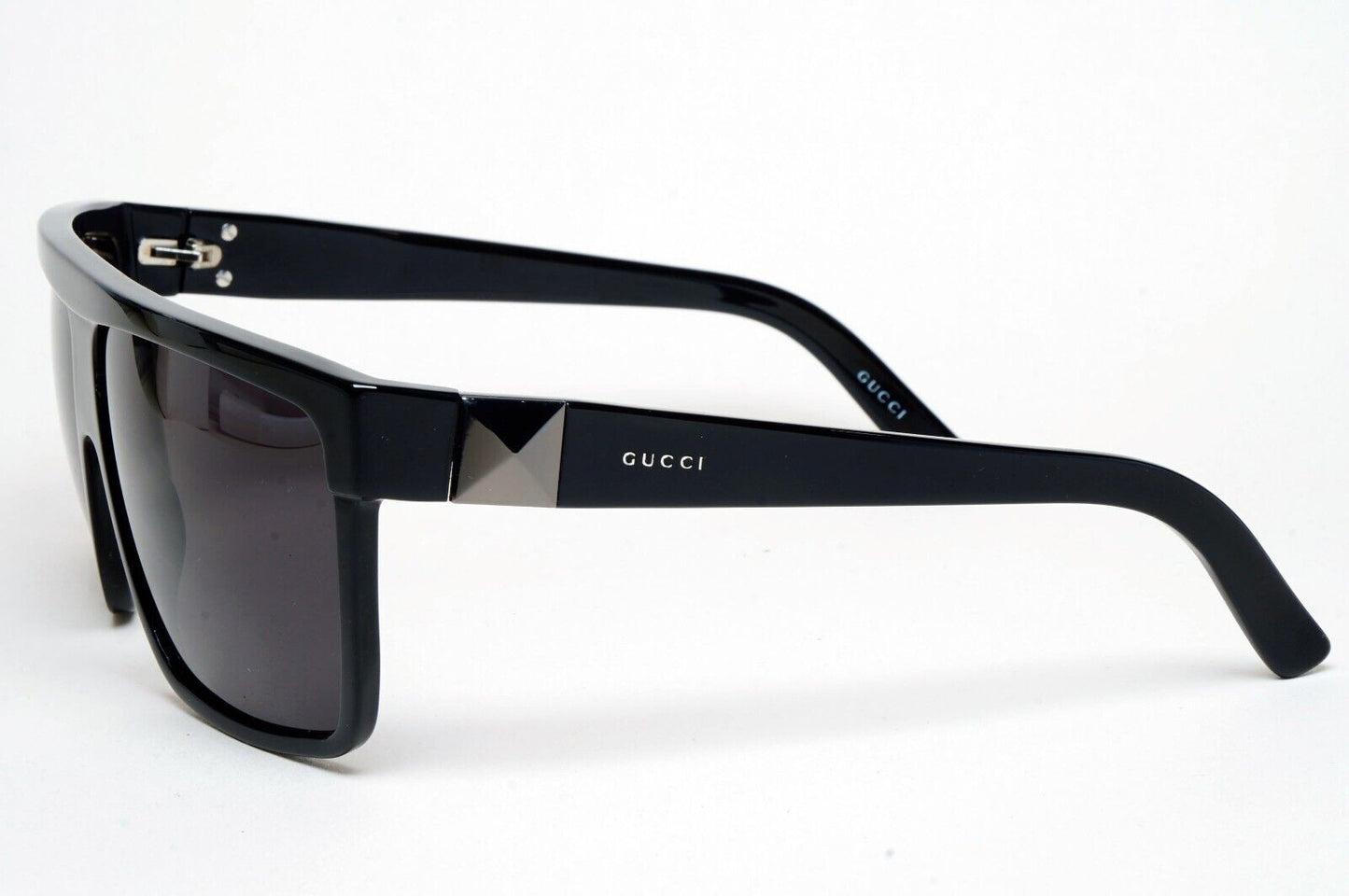 Gucci Sunglasses 2011 Vintage Black Square Large GG 3100/S 8073C 290125