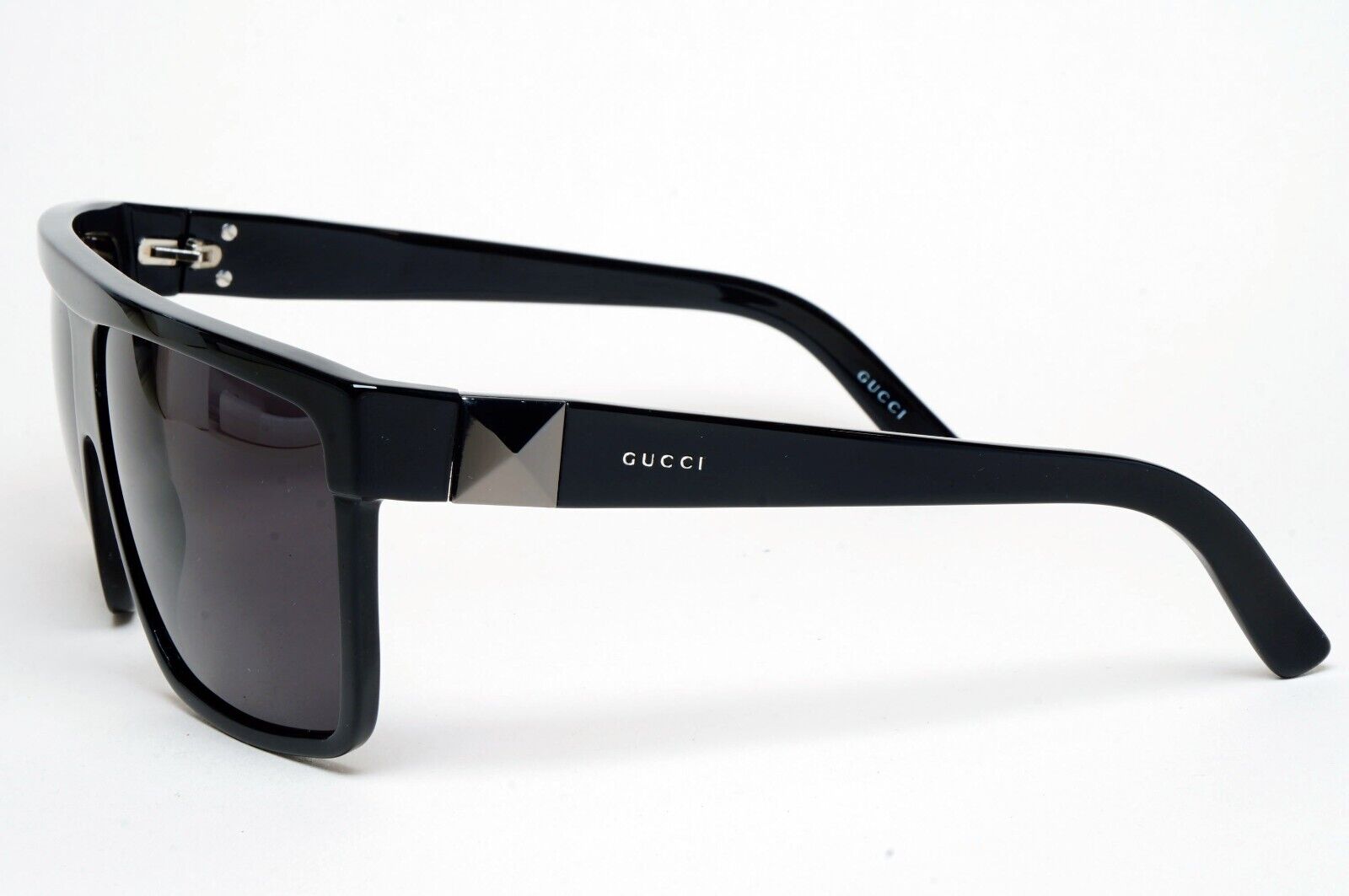Gucci Sunglasses 2011 Vintage Black Square Large GG 3100/S 8073C 290125