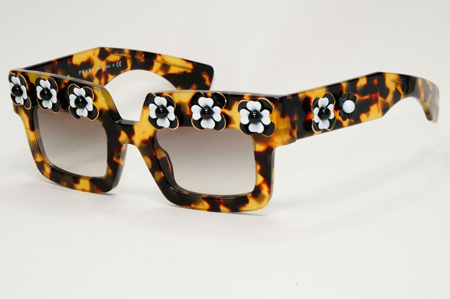 Prada Sunglasses 2014 Limited Edition Poeme Flowers Brown PR25PS SPR 25P 7S0-0A7