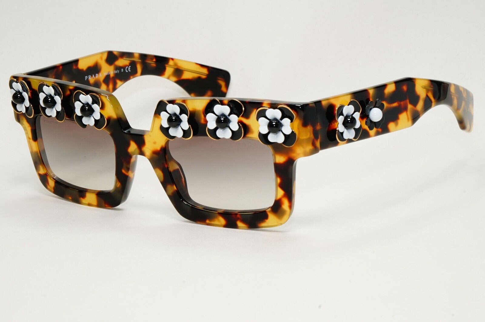Prada Sunglasses 2014 Limited Edition Poeme Flowers Brown PR25PS SPR 25P 7S0-0A7