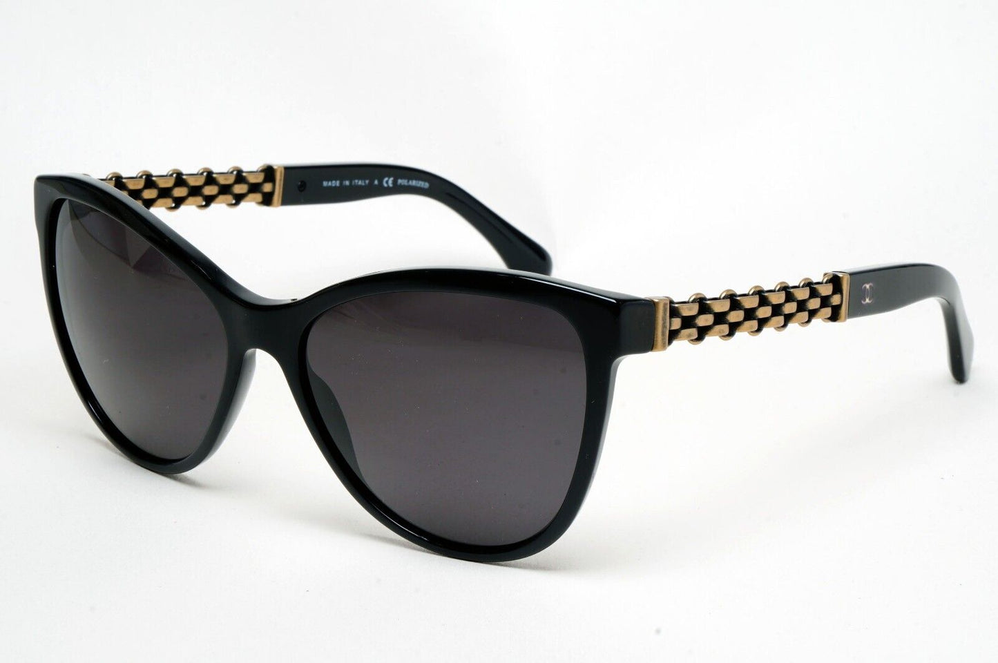 Chanel Sunglasses Black Chain Bronze Square 5326 c.501/S8 58mm 241124