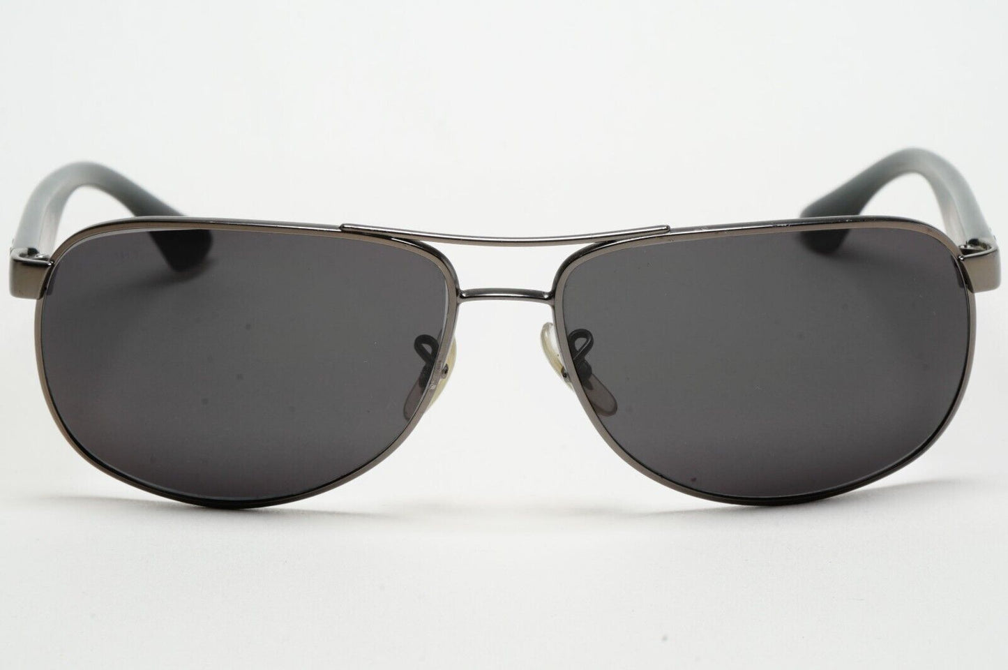 Ray-Ban Sunglasses with Custom Lenses Black Gunmetal Pilot RB 3502 029/71 211124