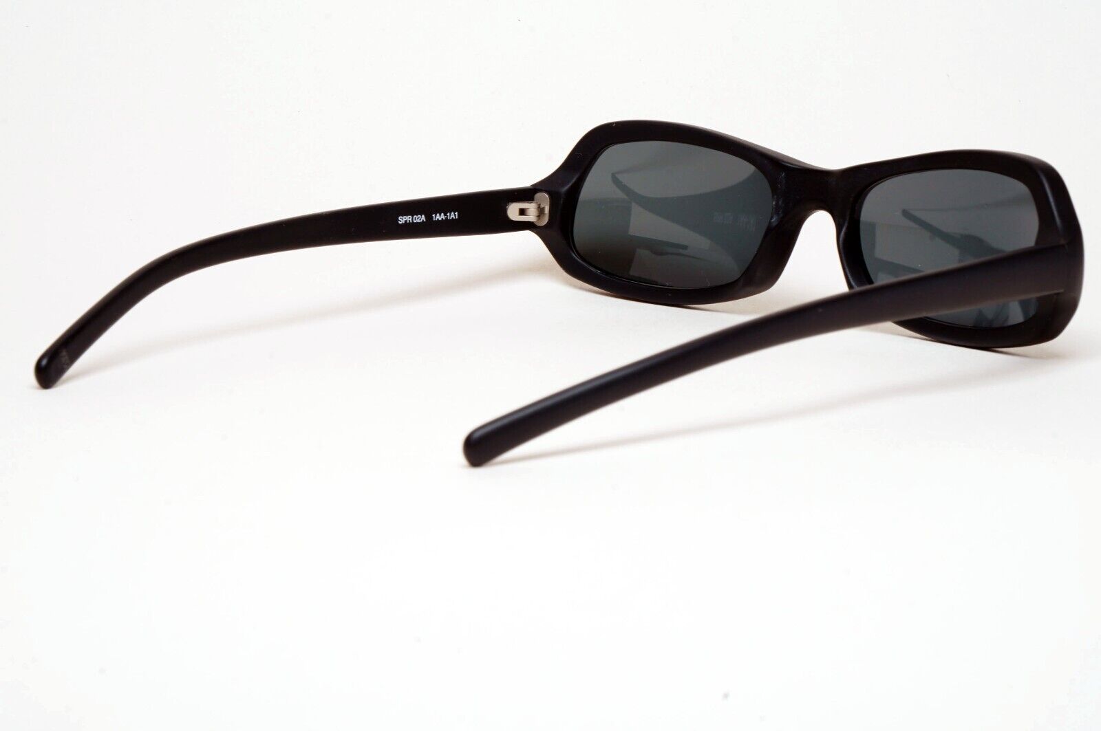Prada Sunglasses 1999 Vintage 1st Collection Black PR02AS SPR 02A 1AA-1A1 110225