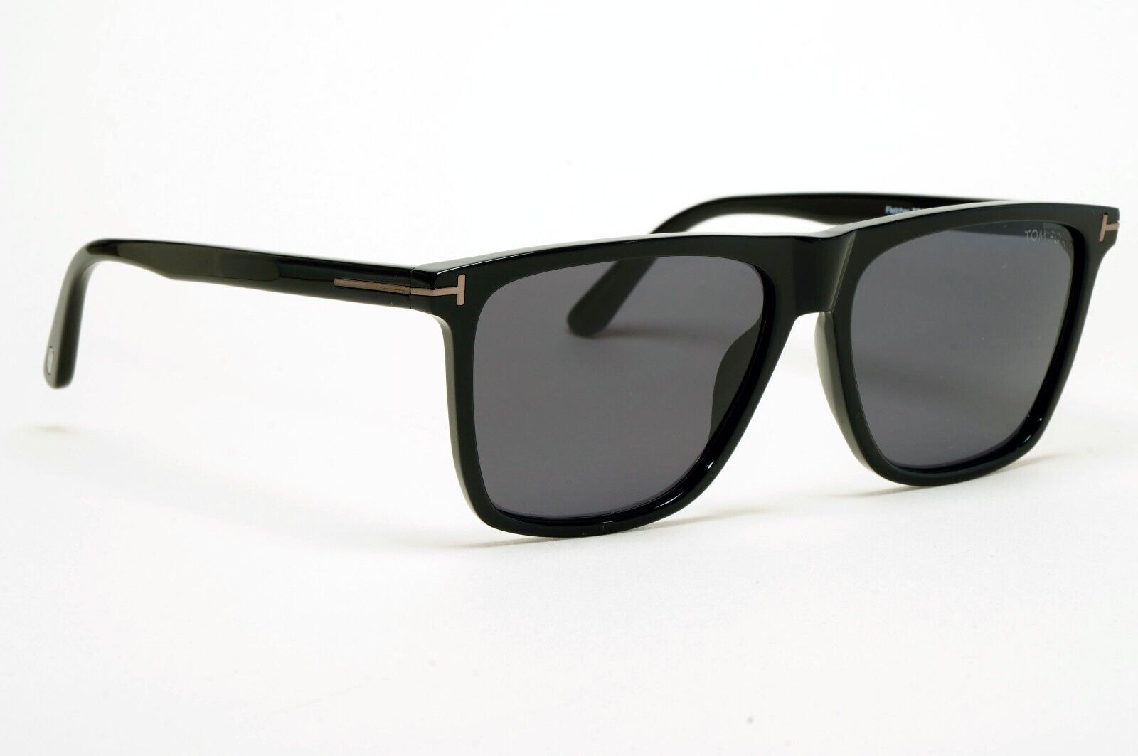 Tom Ford Sunglasses Fletcher Black Glossy Grey Smoke FT0832-N TF 832-N 01A 57mm