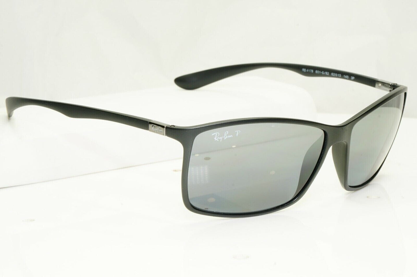 Ray-Ban Sunglasses Polarized Black Silver RB 4179 Liteforce 601-S/82 [B] 38868