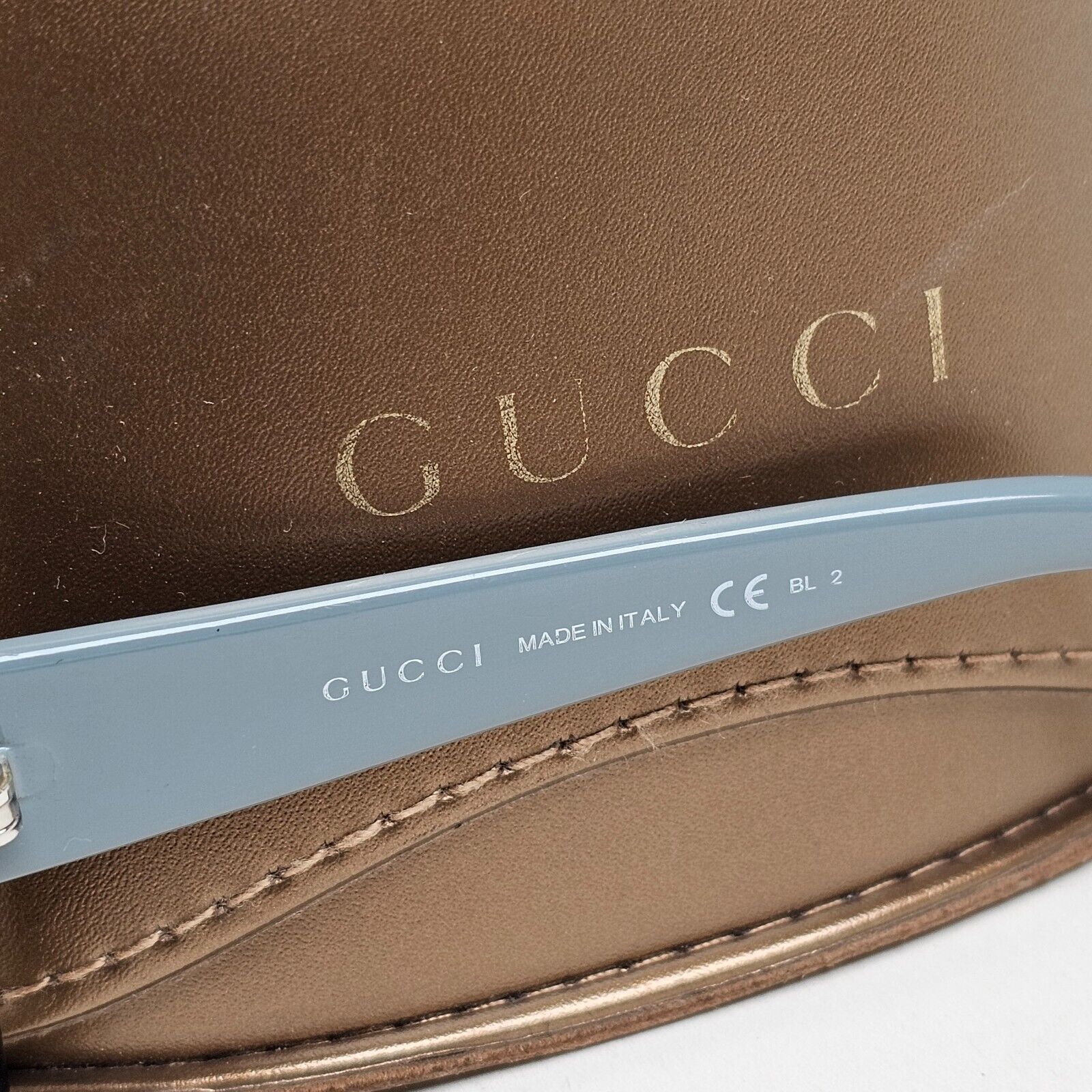 Gucci Sunglasses 2011 Vintage Green Monogram Square Wrap  GG 3576/S WH6VK 170125