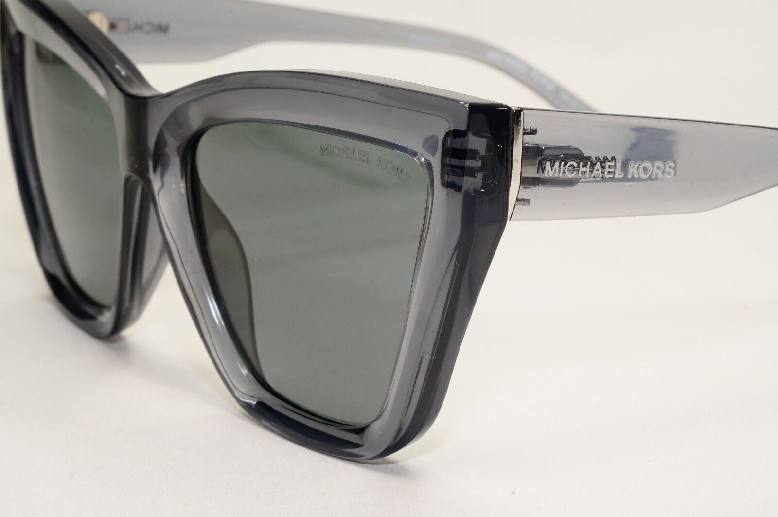 Michael Kors Sunglasses Dubai Grey Transparent Square MK 2211U 3970/87
