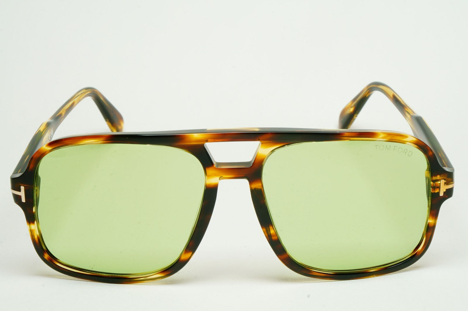 Tom Ford Sunglasses Falconer-02 Navigator Square Brown Green FT0884 TF 884 52N
