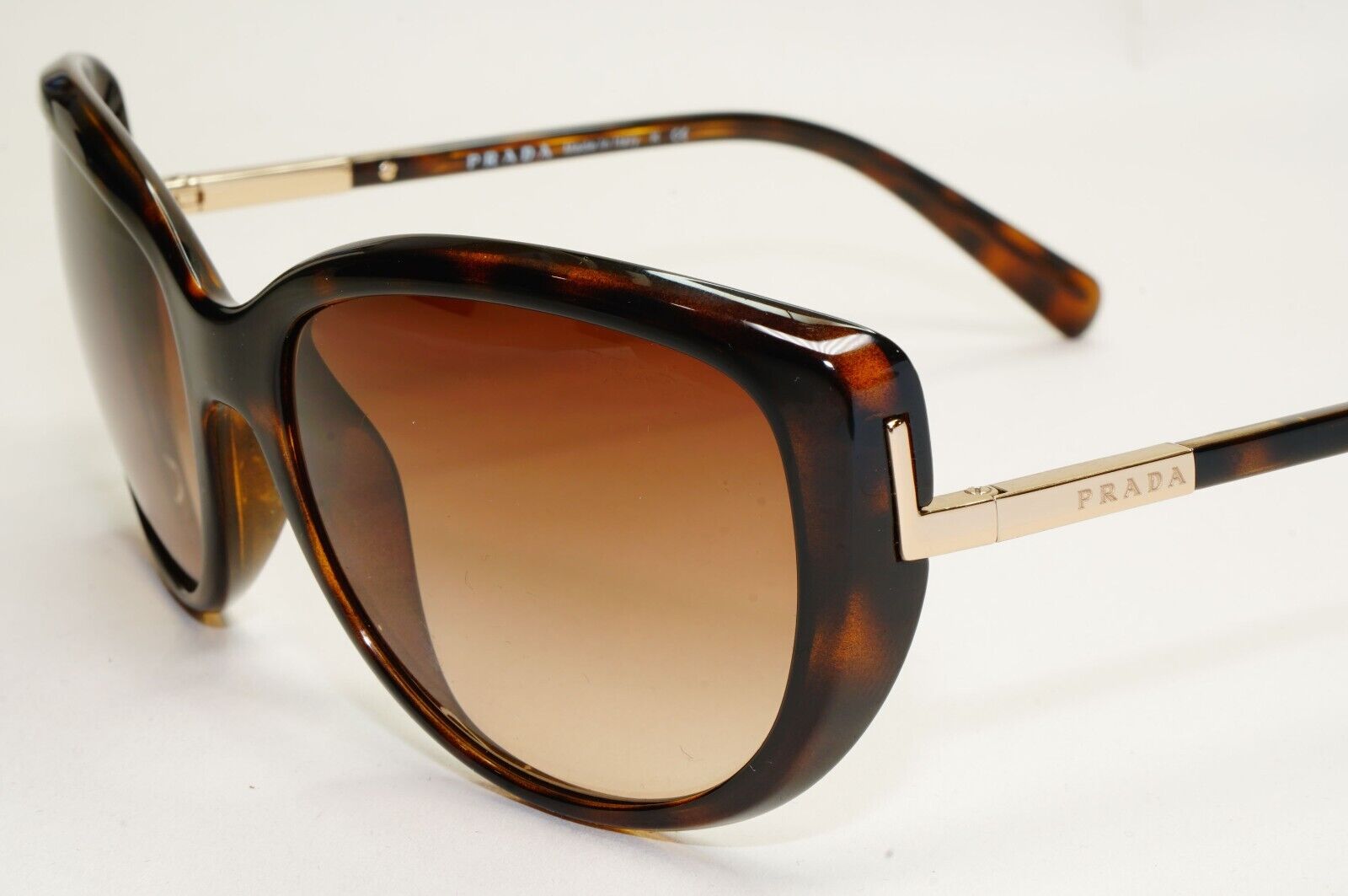 Prada Sunglasses 2013 Cat Eye Brown Tortoise Gold PR07OS SPR 07O 2AU-6S1 260724