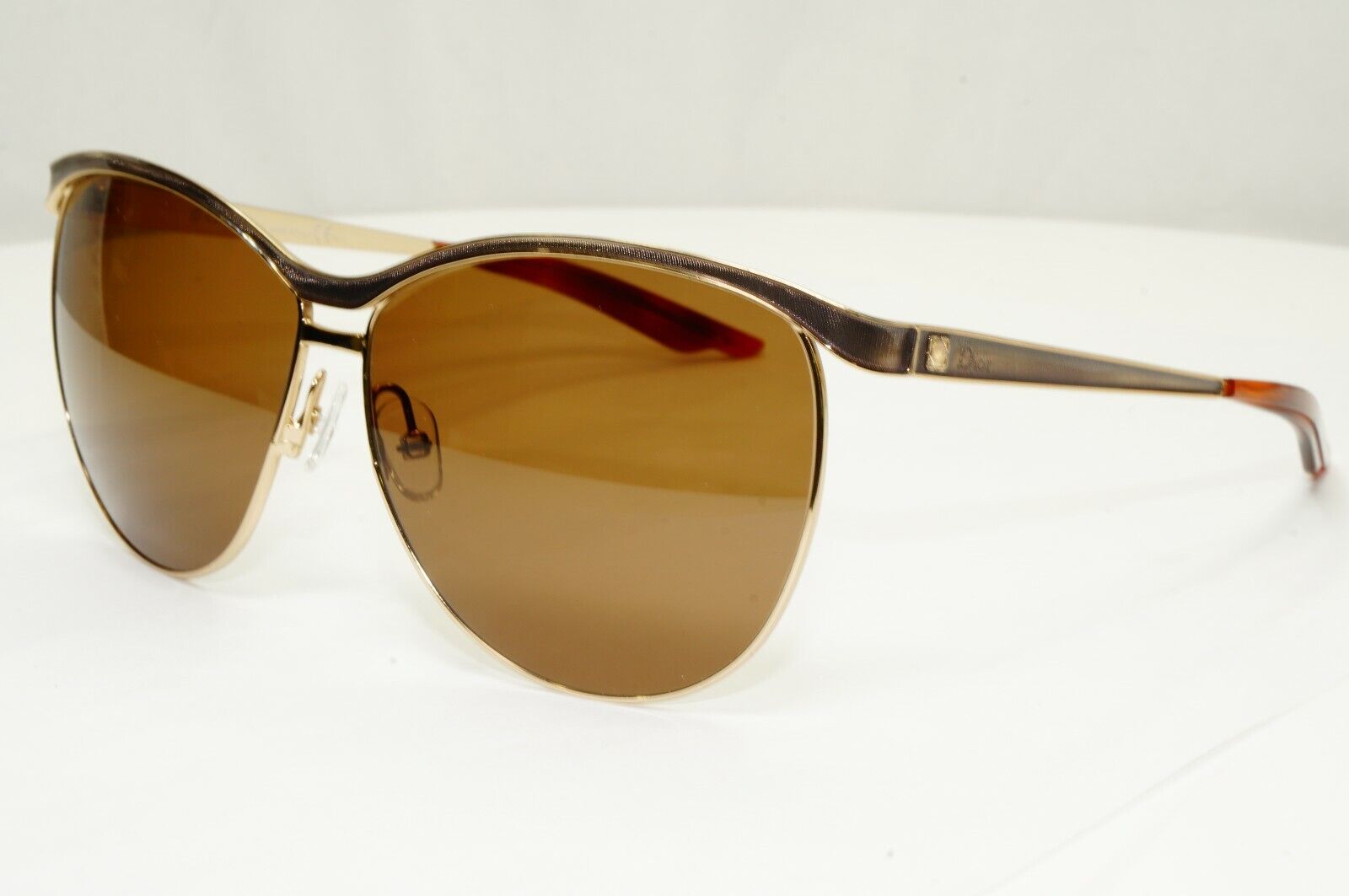 Authentic DIOR Womens Square Designer Sunglasses Gold CINQUANTE I529C 27851