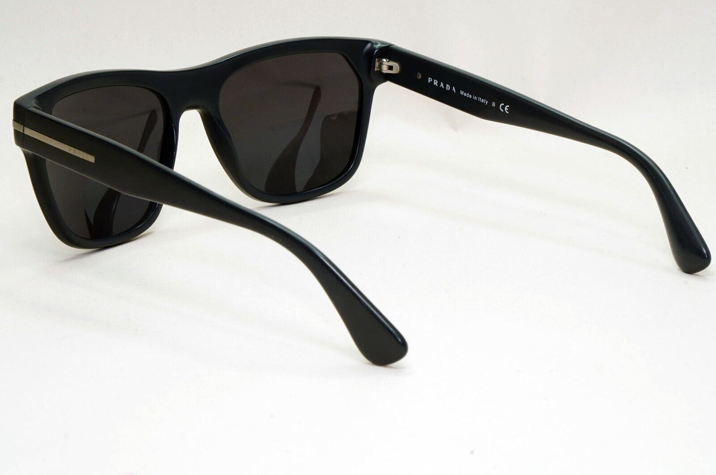 Prada Sunglasses 2013 Brushed Grey Dark Black PR03RS SPR 03R TV4-1A1 55mm 021124