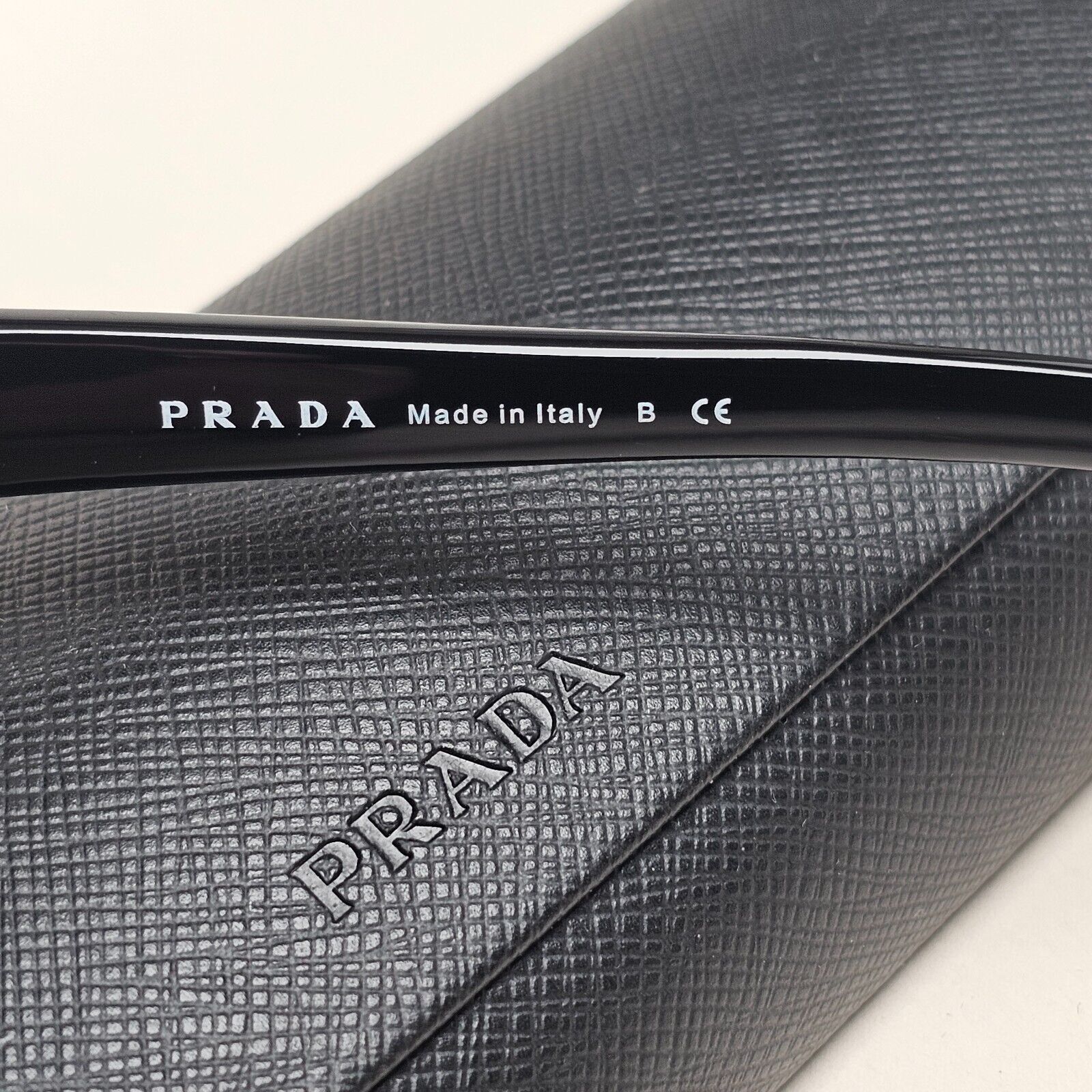 Prada Sunglasses 2014 Studded Black Glossy PR21RV VPR 21R 1AB-1O1 51mm 231124