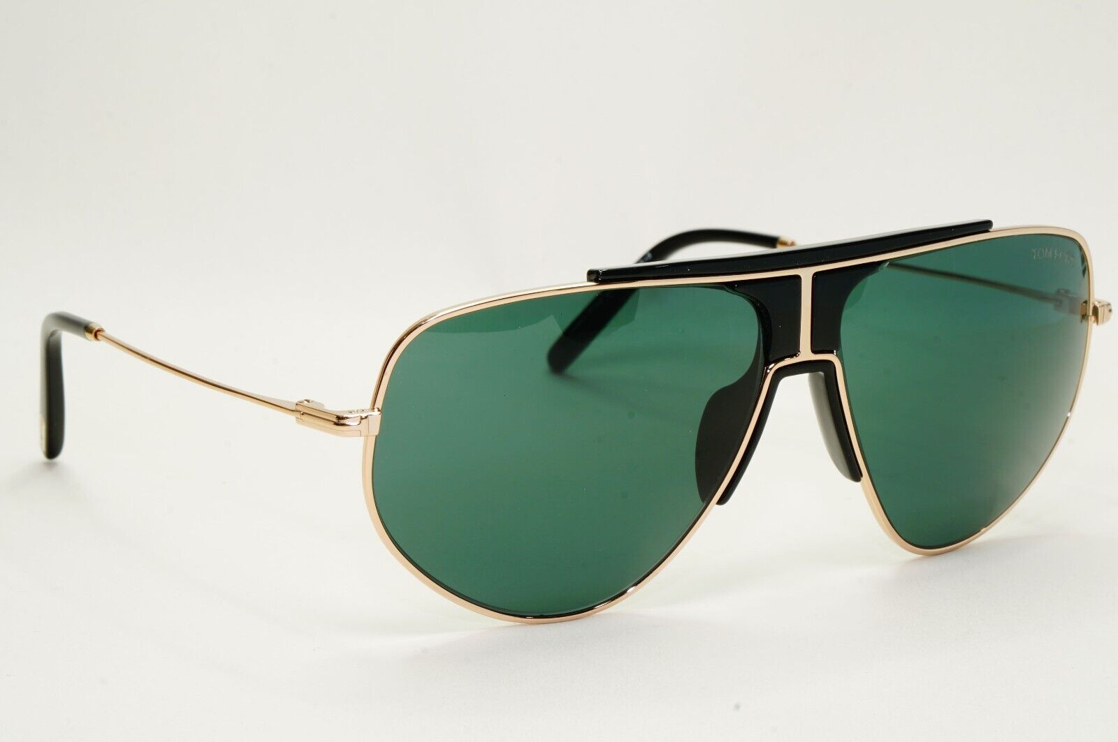 Tom Ford Sunglasses Addison Gold Black Green Pilot Square FT0928 TF 928 28V 61mm