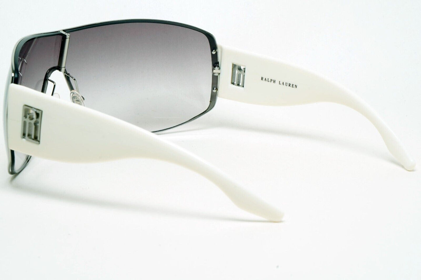 Ralph Lauren Sunglasses 2006 Vintage Grey White Shield RL 1521/S DJUO0 211124
