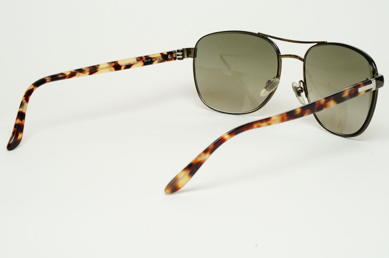 Gucci Sunglasses 2011 Vintage Pilot Brown Grey Unisex GG 2220/S W04HA 060125