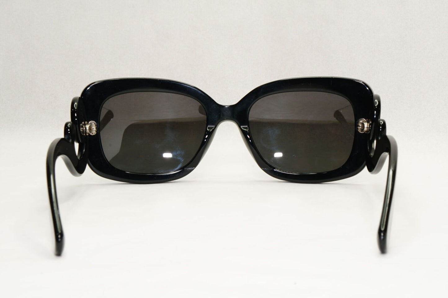 Prada Sunglasses Baroque Swirl Black Square PR27OS SPR 27O 1AB-3M1 151223