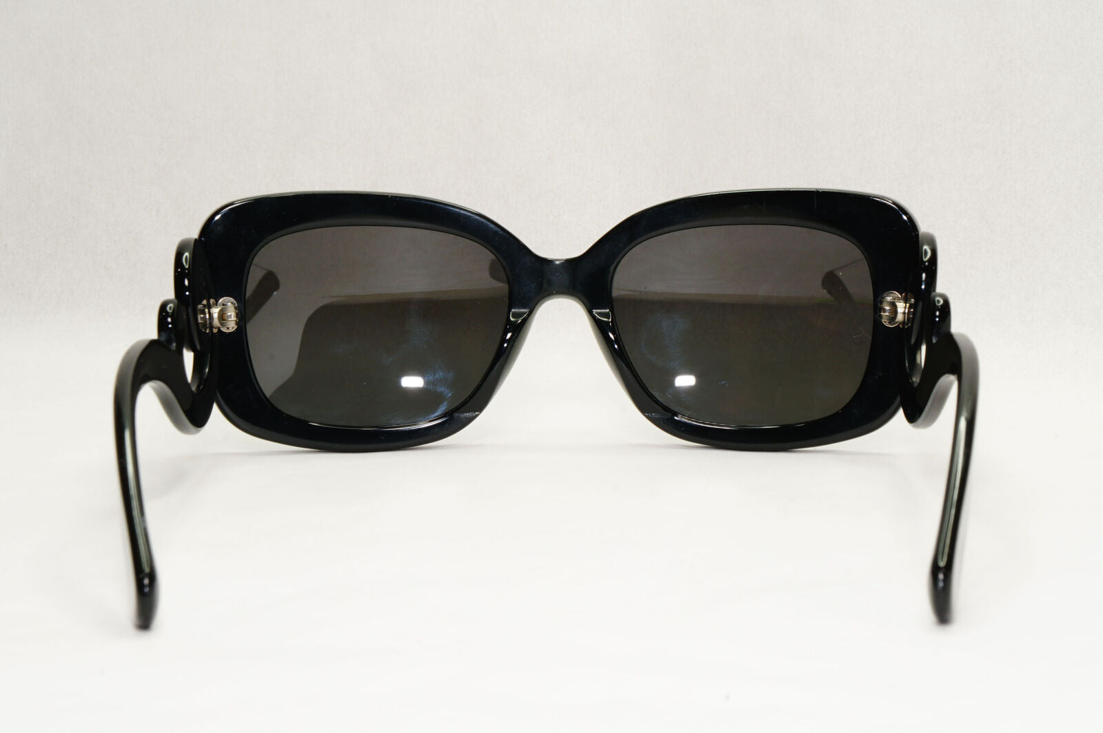 Prada Sunglasses Baroque Swirl Black Square PR27OS SPR 27O 1AB-3M1 151223