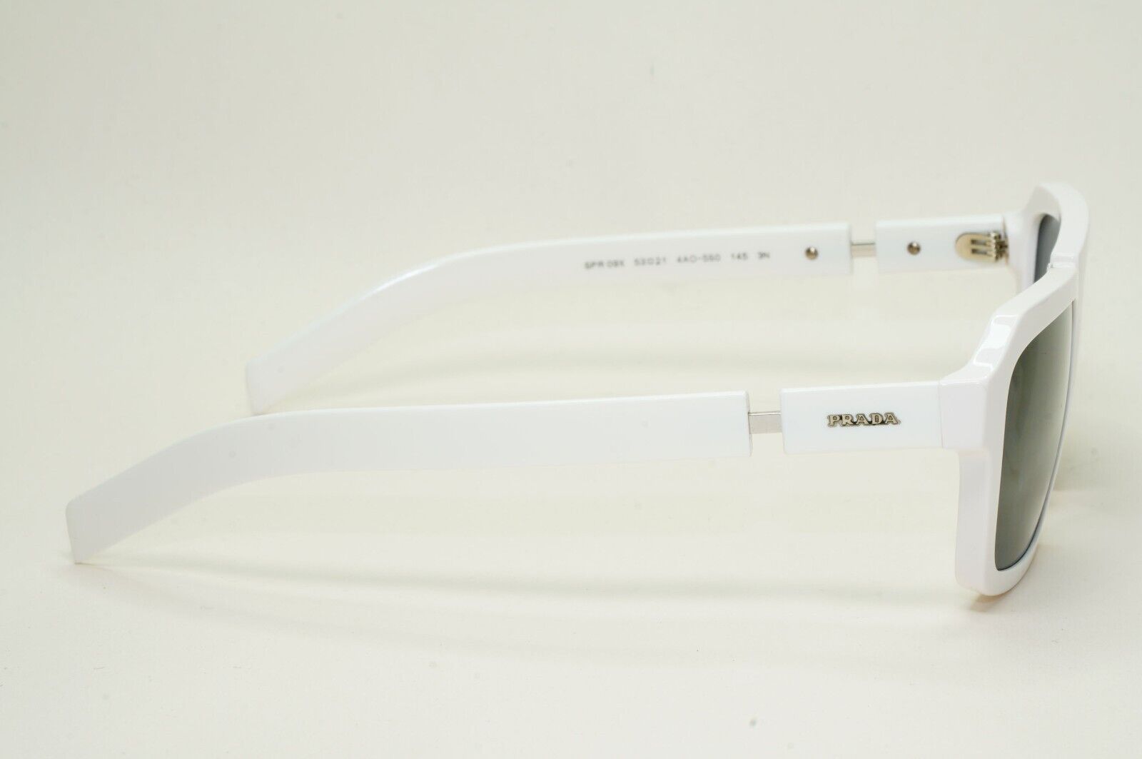 Prada Sunglasses 2019 White Square Black PR09XS SPR 09X 4AO-5S0 120824