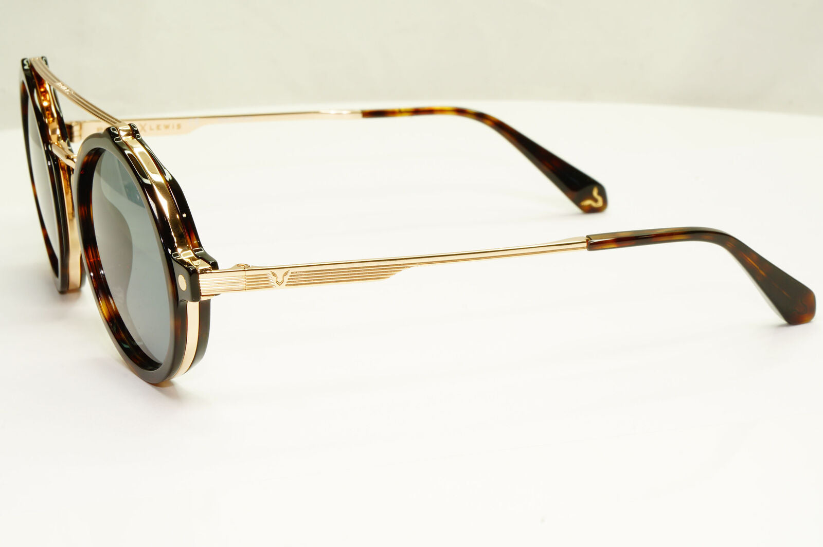 Police Lewis Hamilton F1 Sunglasses Brown Gold Green Tortoise SPL A27N COL 300Y