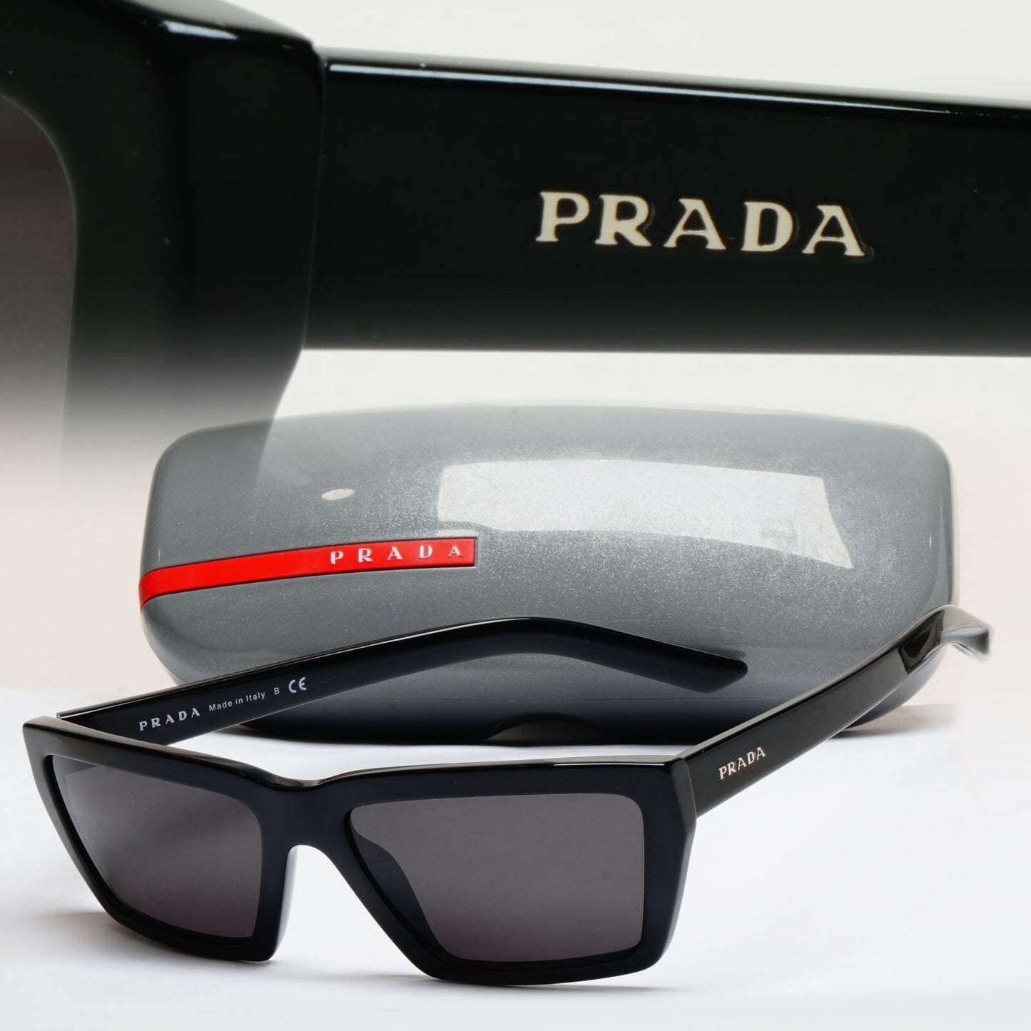 Prada Sunglasses 2019 Black Unisex Conceptual PR04VS SPR 04V 1AB-5O0 140325