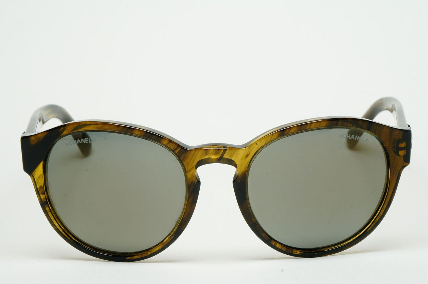 Chanel Sunglasses Olive Marble Green Brown 5359 c.1568/Y9 54mm 100325